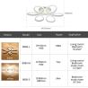 Buy cheap White Black bedroom ceiling light For indoor home Lighting Fixtures (WH-MA-65） from wholesalers