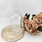 500ml Whiskey Bottle Glass for Vodka Brandy Whiskey Hot Stamping Surface