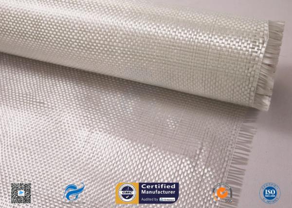 Buy cheap White Fiberglass Fabric , E - Glass Plain Weaven Woven Roving Fiberglass Roll from wholesalers