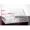 Buy cheap Transparent Acrylic Desk Organizer Stationery Storage Holder Counter Display Box from wholesalers