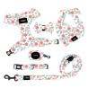 Buy cheap Wholesale Manufacture Fashion Popular Dog Polyester Print Chest Strap Pet Supplies Dog Harness Set from wholesalers