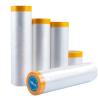 Buy cheap Automotive Paint Covering Yellow Paper Painting Masking Tape For Car Painting Transparent from wholesalers