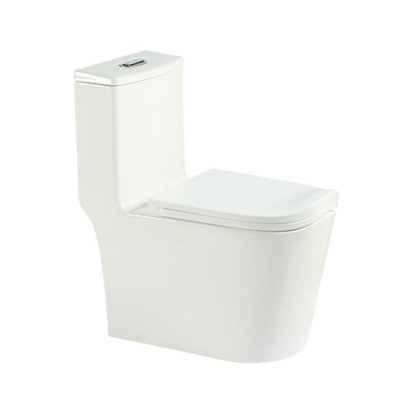 Buy cheap Bowl One Piece Water Closet Jet Siphonic Flushing Compact Elongated Toilet from wholesalers