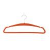 Buy cheap Contoured Shoulders Red Slim Flocked Hangers Classic Simplicity from wholesalers