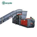 9000 KG Hydraulic Waste Paper Cardboard Baler Carton Compress Compactor Baling
