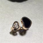 Chopard diamonds of love ring 18kt gold with yellow gold or white gold