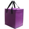 Buy cheap Insulated Cooler Tote Bags / Disposable Lunch Bag / Purple Cooler Bag For Adults from wholesalers