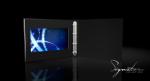USB Charging Video Gift Card 40 dB Optimum Volume With Magnetic Button