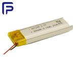 Rechargeable 601235 Lithium Ion Battery Pack 3.7V 200mAh For Wearable Device