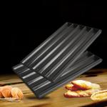 Customization Carbon Steel French Bread Baking Mold For Perfect Crust 600x400x40