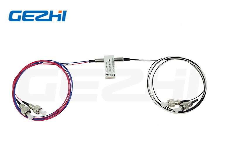 1650nm 3 Port Fiber Optical Switches Industrial Lc / Upc Connector
