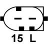 Buy cheap 12V 150A BMW alternator for BMW 5 Series/7 Series/X5 Series/Land Rover 12311705483 from wholesalers