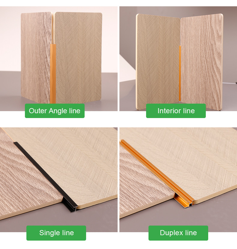 Modern Luxury Interior Decoration Wood Veneer Wall Panel 5mm 8mm