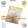 Buy cheap Cosmetic Pink Slider Padded Bag/Holographic k Bag With Bubble,Holographic Metallic Zipper Bubble Bag/Slider Padded from wholesalers