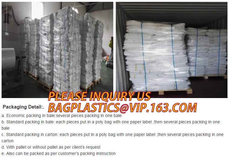 extra lagrge woven PE drawstring dumpster container liner for garbage truck,40 yard polyethylene woven drawstring dumpst
