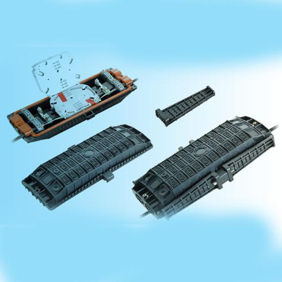 Corrosion Preventive 8 Port Fiber Optic Cable Joint Closure With Wide Temperatur