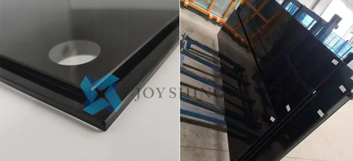 Black Laminated Glass