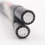 Nontoxic Aluminum Triplex Overhead Cable