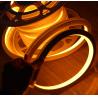 Buy cheap 120SMD/M yellow flexible led neon 16*16mm square flat neon rope light DC 24V from wholesalers