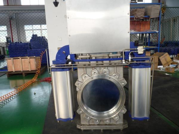 Buy cheap Double Acting Pneumatic Gate Valve with Double Acting Design Carbon Steel from wholesalers