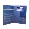 Buy cheap Folded Paper LCD Brochure Card 1200g Hard Cover Music HD Screen For Advertisement from wholesalers