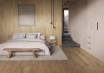 Yellow Brown Firebrick Floor Strips For Bedroom And Office 200x1200mm Wooden