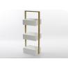 Buy cheap 3 Tier Height 67mm Width 18cm Bamboo Bathroom Storage Shelf from wholesalers