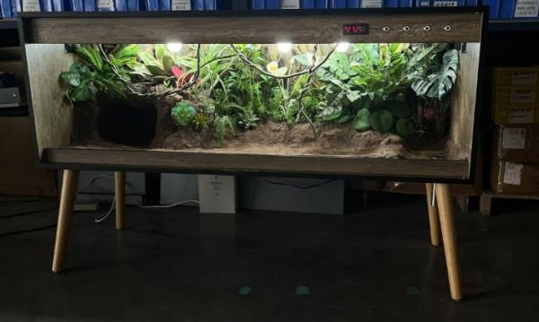 Buy cheap Small Size Wooden Reptile Terrarium Waterproof With Automatic Control from wholesalers