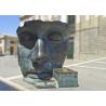 Buy cheap Modern Art Decoration Bronze Statue Custom Bronze Face Sculpture from wholesalers