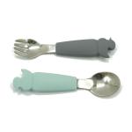 BPA Free Baby Silicone Fork