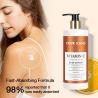 Buy cheap Vitamin C Whitening Body Lotion Ferulic Acid Brighten Body Cream Moisturize And Hydrate Skin Firm Nourishing from wholesalers