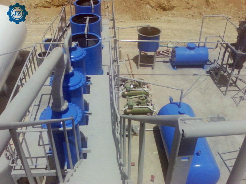 Environmental friendly Waste Engine Oil Distillation Machine Used Oil Recycling To Diesel Machine