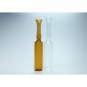 Buy cheap Empty Glass Injectable Ampoules Transparent / Amber Color 10ml Capacity from wholesalers