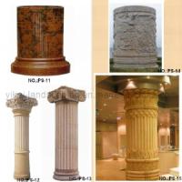 Buy cheap Edit Stone Marble Pillar Granite Columns for Construction product