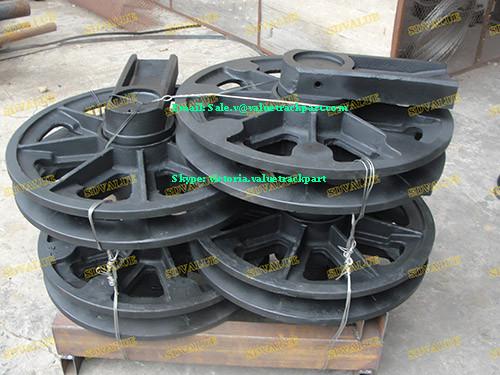 Buy cheap Idler Assy For Kobelco CKE2000 Crawler Crane from wholesalers
