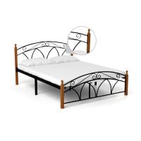 Buy cheap Waterproof Queen Size Metal Bed Strong Load Bearing Capacity Simple Style product
