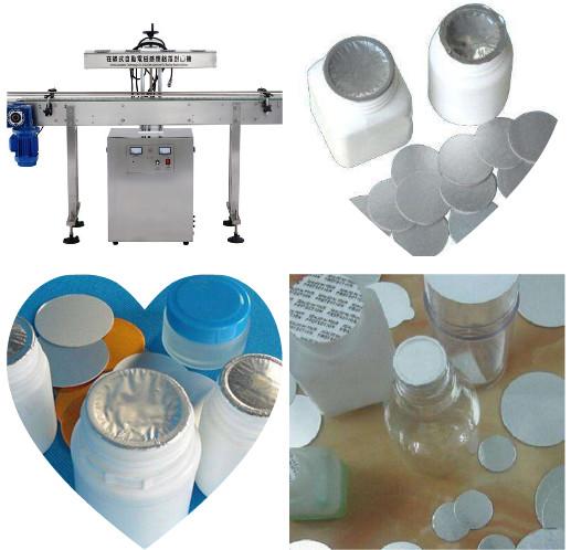 Buy cheap Energy Saving Conduction Sealing Machine / Milk Bottle Sealing Machine from wholesalers