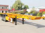 European Standard 40 Feet Container Chassis Skeleton Trailer For 30t-50t Load