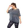 Buy cheap Light Weight 140g Women'S Plus Size Yoga Wear Short Sleeve T Shirts from wholesalers