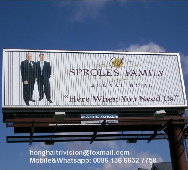 Buy cheap Outdoor Big Size Advertising Trivision Display Billboard Structure from wholesalers