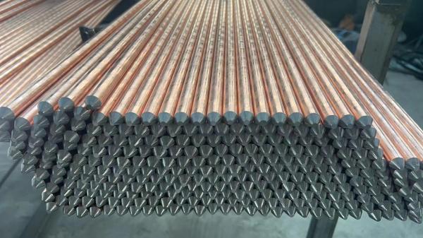 Buy cheap 16mm Pointed Copper-Bonded Steel Ground Rod 3m Long for Sturdy Grounding Solution from wholesalers