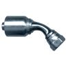 Buy cheap Anti Corrosive 2SN Steel Hose Fittings Female Sae 45 Degree Hose Elbow from wholesalers