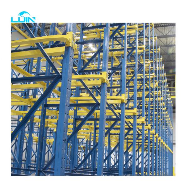 Buy cheap Heavy Duty Shelving Drive In Drive Through Racking System 1.5-2.5mm Depth from wholesalers