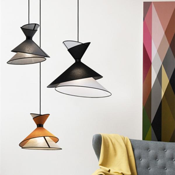 Buy cheap Nordic Design Indiviudal Fabric Art Decorative Pendant Light Kimono Mixte Chandelier(WH-MI-165) from wholesalers