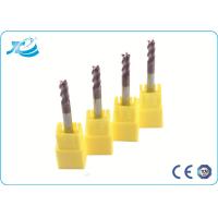Buy cheap 4 Flute End Mills For Stainless Steel 50 - 100 mm Overall Length product