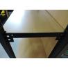 Buy cheap Four Columns Metal And Wood Open Shelving , 50kg/ Layer Iron And Wood Shelving Unit from wholesalers
