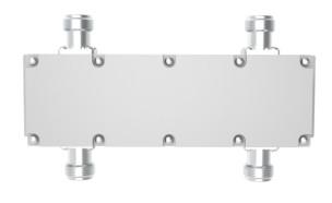 Buy cheap 380-6000MHz 2in 2out 4.3-10 Female Hybrid Coupler Low PIM -160dBC from wholesalers
