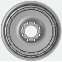 Buy cheap Silver 8.0Jx18 Inch 20 Inch 8x165.1 Heavy Duty 1800kg 2 Piece Bolted Military product