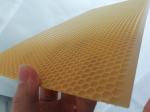 Plastic 5.4mm Yellow Beeswax Foundation Sheets