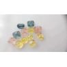 Buy cheap HPHT Pink Blue Yellow Rough CVD Lab Grown Diamond Color Diamond Substrate from wholesalers